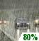 Friday: Rain, mainly after 10am.  High near 53. Calm wind becoming west southwest 5 to 7 mph in the morning.  Chance of precipitation is 80%. New precipitation amounts between a tenth and quarter of an inch possible. 